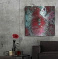 thumbnail image 7 of Luxe Metal Art 'Earth as Art: Colima Volcano' Metal Wall Art, 36"x36", 7 of 7