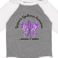 thumbnail image 4 of Inktastic Sjogrens Syndrome Butterfly 6.1 Boys or Girls Long Sleeve Baby Bodysuit, 4 of 5