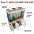 thumbnail image 5 of Aqua Dream 175 Gallon Tempered Glass All-in-one Aquarium White and Gold, 5 of 6
