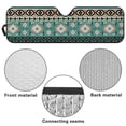 thumbnail image 6 of Yuyamidu Green Aztec Windshield Sunshade for 2007-2023 Wrangler Rubicon Sahara TJ JK JKU 2 & 4 Door Gemoetric Car Sun Shade, 6 of 7