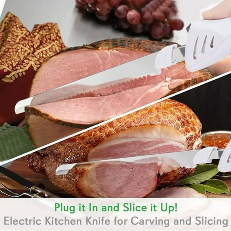 Electric Knife for Carving Meats, Poultry, Bread, Crafting Foam & More