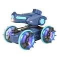thumbnail image 2 of Tanque Anfibio de Control Remoto con Iluminación | Juguete Acrobático con Cañón de Agua para Niños | Coche Rc Todoterreno Resistente | Fácil de Usar | Juegos Al Aire Libre En Tierra y Agua | Divertid, 2 of 6
