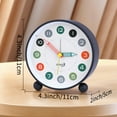 thumbnail image 5 of Unique Bargains High-Contrast Numbers Mechanical Alarm Clock Black 4.3"L x 2.0"W x 4.3"H, 5 of 5