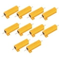 thumbnail image 1 of LOVIVER 10 Pieces 50W Aluminium Clad Power Resistor User-Friendly Installation 4 Ohm, 1 of 8