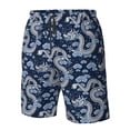 thumbnail image 5 of Naloa Dragons Men's Beach Shorts, Surfing shorts, Swim trunks, Quick Dry Swim Trunks for Surfing Beach Fun - XX-Large, 5 of 9