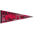thumbnail image 2 of Arkansas Razorbacks Fanion 12x30 Style Premium - Commande Spéciale, 2 of 2