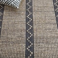 thumbnail image 6 of SAFAVIEH Natural Fiber Nanette Striped Area Rug, Natural/Gray, 6' x 6' Round, 6 of 7