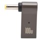 thumbnail image 2 of Adaptador tipo C hembra a macho 100W 5A carcasa de aleación de aluminio PD adaptador de carga para portátil Lenovo 4,8mm 1,7mm, 2 of 5