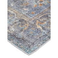 thumbnail image 5 of HomeRoots 9' X 12' Blue Gray And Orange Floral Area Rug, 5 of 5