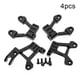thumbnail image 3 of RC Shock alicates motores piezas de repuesto accesorios de vehículos metálicos para reemplazar los accesorios de automóviles Reemplazo para SCX10 90046 Negro 4 piezas Scienceny FN001655-01, 3 of 7