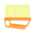 thumbnail image 4 of Blinds Cleaning Brush, 7 Slats Blind Cleaner Brush Handheld Labor Saving  For Air Conditioner Blinds For Vertical Blinds For Window Blinds, 4 of 8