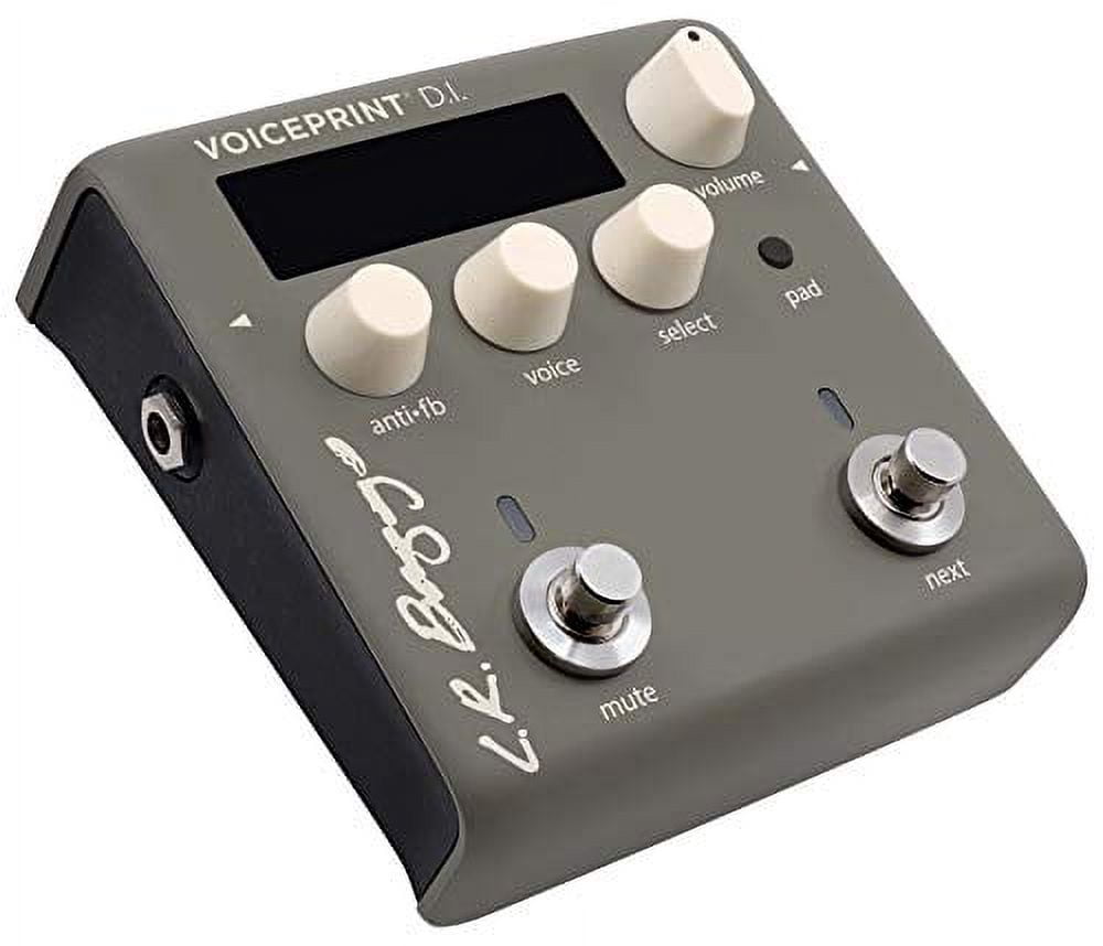 LR Baggs Voiceprint Acoustic DI With Voiceprint Technology EQ and Feedback Control Gray