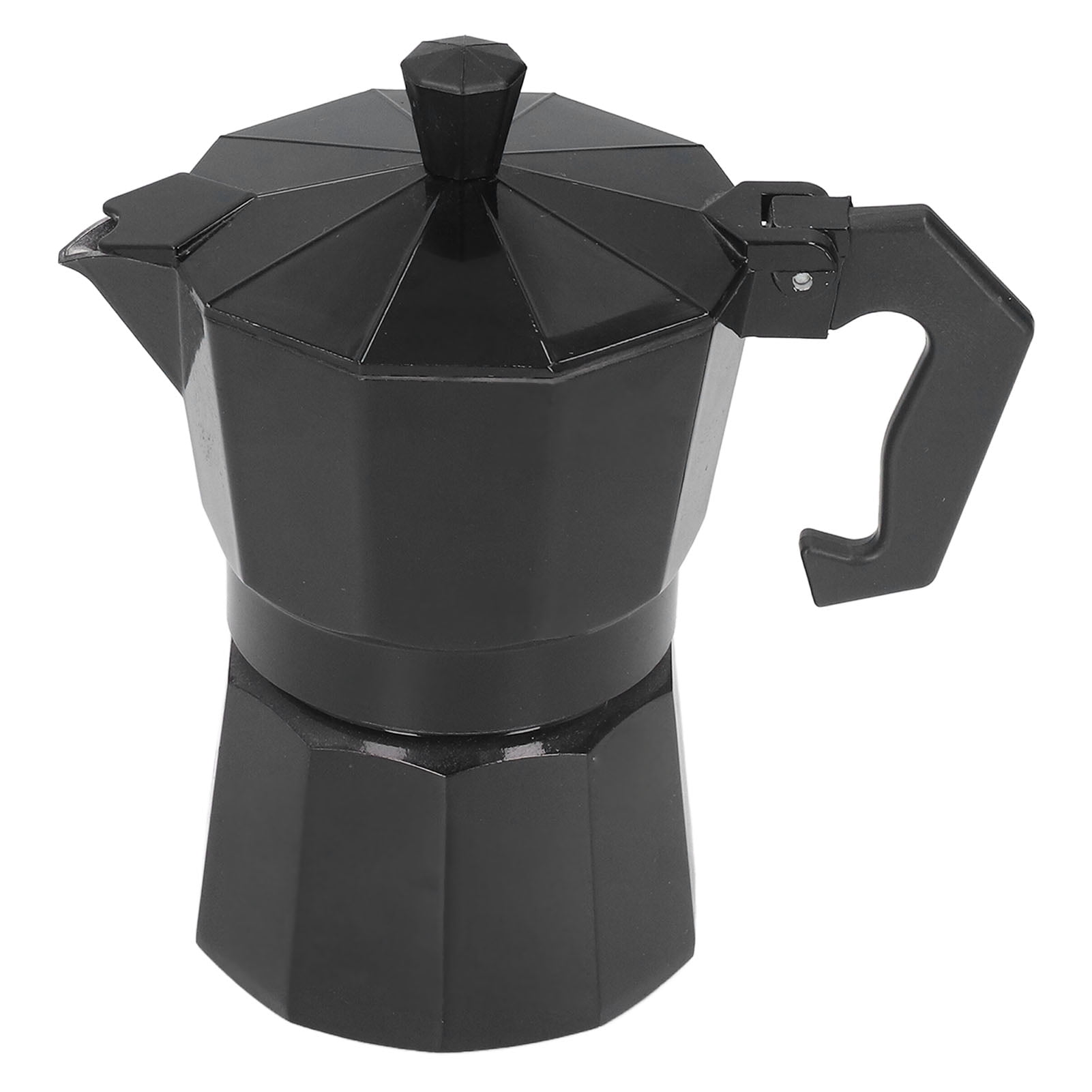 Verst Scully Expertise Moka Coffee Tea Maker, Dishwasher Safe Heat Resistant Handle Coffee Pot For  Home Black - Walmart.com