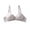 Grey, variant on Sngxgn Women's No Side Effects Underarm and Back-Smoothing Comfort Wireless Lightly Lined T-Shirt Bra(Black,42/95)