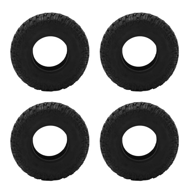 Ruedas de oruga mejoradas para SCX10 y 90046, neumáticos RC de 1,9 pulgadas mejorados a escala 1/10 con revestimiento de esponja