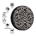 thumbnail image 4 of Balery Hand Drawn Snake Cubiertas para Neumáticos - Protector Resistente para Neumáticos de Camioneta, SUV, Remolque, Camper y RV-16 inch, 4 of 6