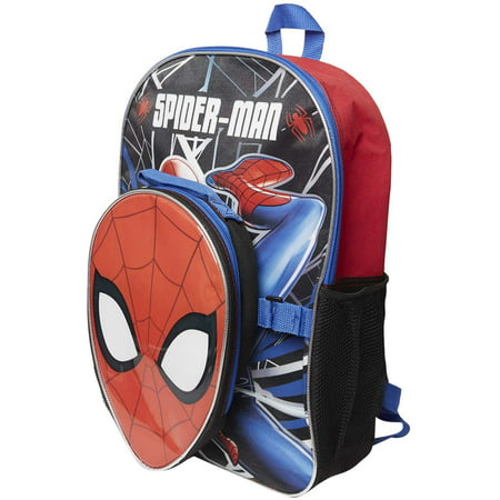 Marvel - Marvel Spiderman Backpack Combo Set - Spiderman Boys 4 Piece ...