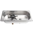 thumbnail image 3 of Enjuagadora automática de tazas Enjuagadora de cabezal de grifo de acero inoxidable G1/2 Limpiador de vidrio de alta presión Máquina de limpieza comercial para el hogar para bar, 3 of 8
