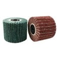 thumbnail image 4 of Tignapoo Nylon Abrasive Wheel for Stainless Steel Polishing, Non-Woven Fiber Flap Disc, 180# Green Grit, Durable Metal Surface Conditioning Tool, 4 of 5