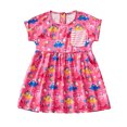 thumbnail image 3 of AJZIOJIRO Robe Décontractée pour Filles 3-8 Ans pour Bébé Été Col Rond Robe Ample en Coton Imprimé Dessin Animé Mignon, 3 of 9