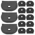 thumbnail image 3 of ETHZZLE 60Pcs Silicone Key Identification Covers Black Key Marker Tags for Home Office, 3 of 7