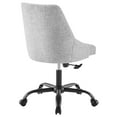 thumbnail image 5 of Modway Designate Swivel Upholstered Office Chair in Black Gray, 5 of 11