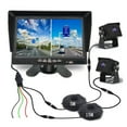 thumbnail image 1 of 2CH 7" IPS Screen Car Truck Bus AHD DVR Monitor With Digital Video Recorder For AHD Front Rear Reverse Backup Camera 1024X600, 1 of 7