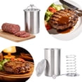 thumbnail image 5 of Deli Meat Press Stainless Steel, Ham Press Mold for Deli Meats with Thermometer and Spring Mechanism, Sturdy & Durable Lunch Meat Press for Homemade Sandwiches (1pc), 5 of 8