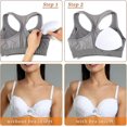 thumbnail image 4 of 18 Pairs Triangle Sports Bra Pads Inserts Women Push Up Breast Bra Insert Pads A-e, 4 of 5