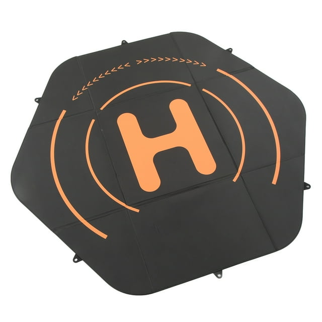 Helicopter Landing Pads, Portable Drone Landing Pads Foldable with Ground Nail for Aircraft