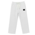 thumbnail image 3 of oqasdz Pants for Men Casual Pants Knitted Straight Leg Comfortable Breathable Soft Lightweight Relaxed Fit Everyday Wear Trousers, 3 of 4