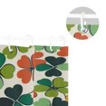 thumbnail image 5 of Yayeee Shower Curtain with Hooks 72"x72" Waterproof Fabric Bathroom Hanging Decor, White Clover Pattern, 5 of 5
