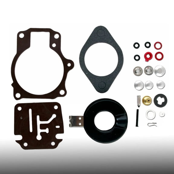 2PCS For Johnson Evinrude 40 45 48 HP Carburetor Carb Rebuild Repair Kit w Float