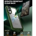 thumbnail image 2 of baomifa-Guardian Case for Samsung Galaxy S25 Edge 5G 6.7" (2025) [20 FT Mil-Grade Drop Tested], Built-in Screen Protector [Work with Fingerprint ID], Full Body Rugged Shockproof Clear Case, Green/Cle, 2 of 4
