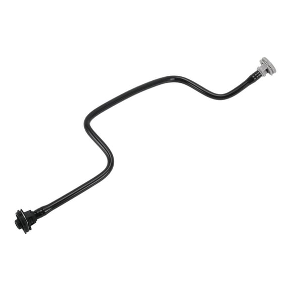 Unique Bargains Radiator Hose Heater Hose Radiator Outlet Hose Pipe for Porsche Macan 2014 No.95B122447F Rubber Coolant Pipe Black 1 Pc