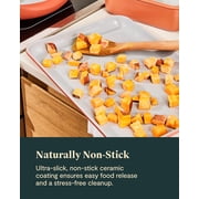 Caraway Non-Stick Ceramic Baking Sheet Duo - Naturally Slick Ceramic Coating - 18 x 13 Large & 15 x 10 Medium - Sage