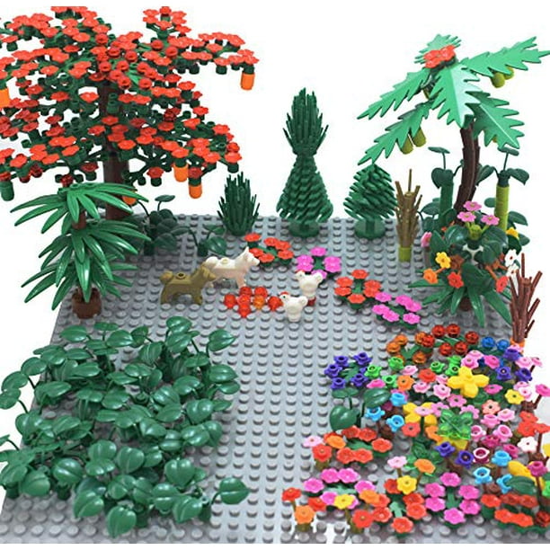 Sawaruita Garden Park Building Block Toy Set?Flower Botanical Scenery