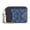 IM/Indigo, variant on Zip Card Case in Pearlized Signature Patent Leather with Heart Charm and Chain Wrist Strap, Pink
