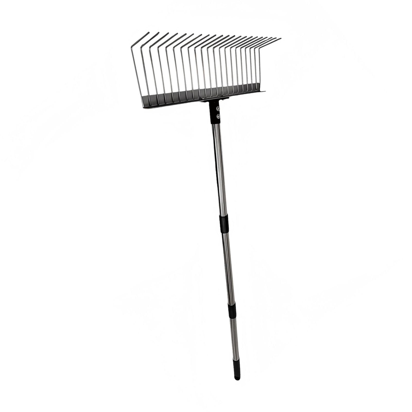 Sturdy Steel Rakes With Ergonomic Handle For Efficient GRASS Yard Debris Cleaning And Pet Waste Removal Cleaning Tool