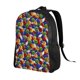 thumbnail image 2 of Fotbe Bowling Colorful Mochila de Viaje para Laptop, Mochila Ejecutiva Delgada y Resistente 15.6", 2 of 8