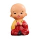 thumbnail image 2 of Estatua de monje pequeño Sunnimix escultura de Buda figura de monje adorno de escritorio en miniatura para chimenea gabinete y dormitorio Estilo B, 2 of 8