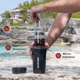 thumbnail image 3 of Cafetera AeroPress Go Plus portátil para viajes, color negro, 3 of 9