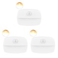 thumbnail image 2 of Ounissouiy 1/3/6 uds, luz LED para puerta de armario, lámpara de pared inalámbrica con pilas, luz nocturna para armario, luz de inducción automática Type1 NO1 Ounissouiy CBP260443, 2 of 6