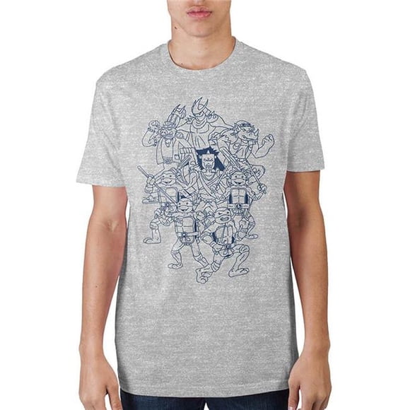 Ninja TS3VMATMT02SY00 Graphic Mens Black T-Shirt - Large - 100 Percent Cotton
