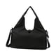 thumbnail image 3 of Bolsa de gimnasio portátil Bolsa de lona de viaje Bolsa de equipaje de moda con correa de hombro ajustable Bolsa de gran capacidad Bolso de mano para Negro shamjiam Bolsa de Yoga, 3 of 8
