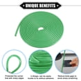 thumbnail image 3 of Unique Bargains Car Door Edge Guard, 16.4ft U Shape Rubber Edge Trim Seal Strip Protector Universal for Car Truck ATV Boat Multifunctional No Glue Iron Green, 3 of 7