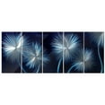 thumbnail image 1 of Metal Artscape Dandelions 5 Piece Graphic Art Plaque Set, 1 of 4