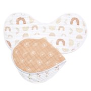 aden + anais 2-Pack Classic Burpy Bibs in Keep Rising