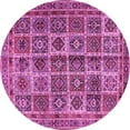 thumbnail image 1 of Ahgly Company Indoor Round Persian Pink Traditional Area Rugs, 4' Round, 1 of 4