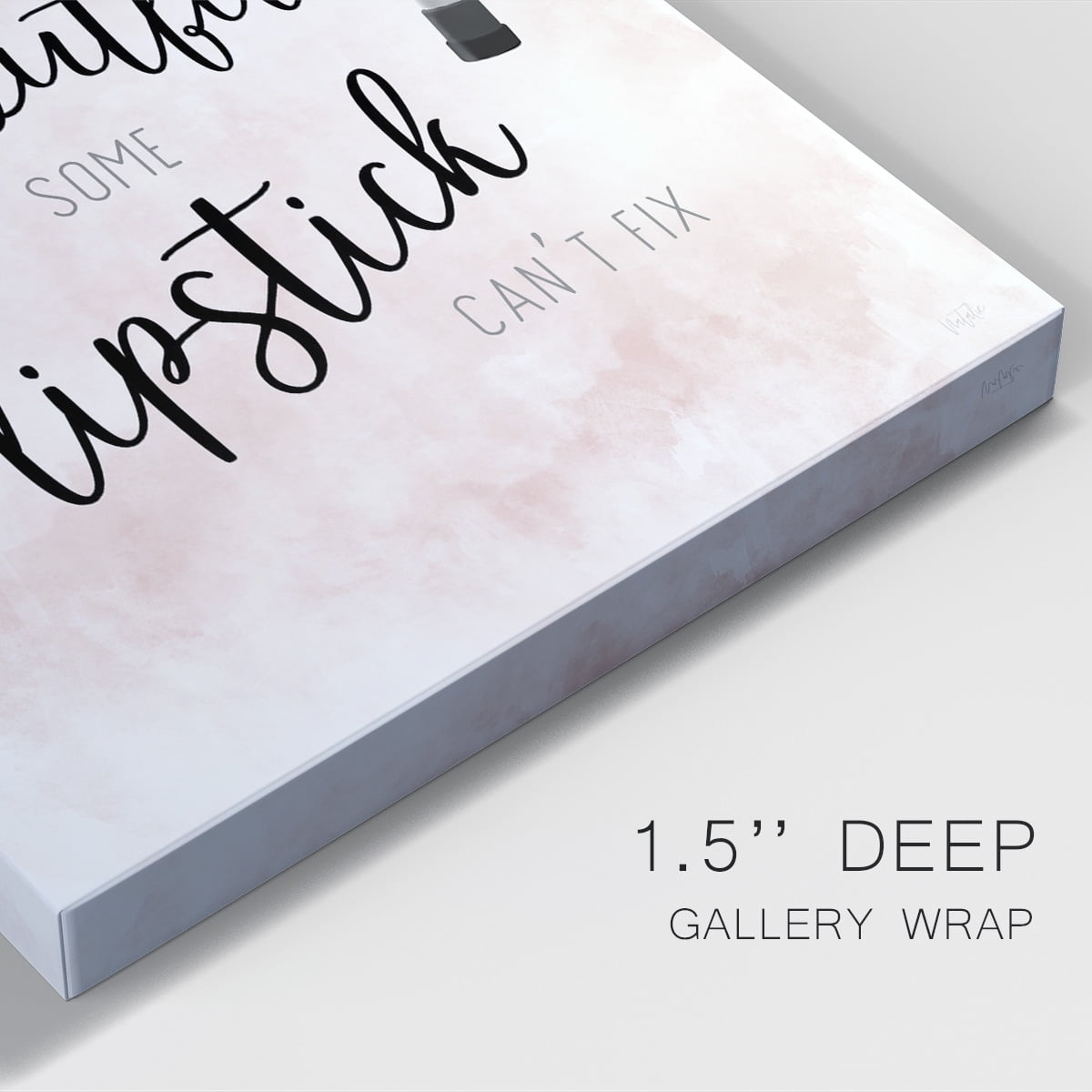 Outfit and Lipstick Premium Gallery Wrapped Canvas - Ready to Hang